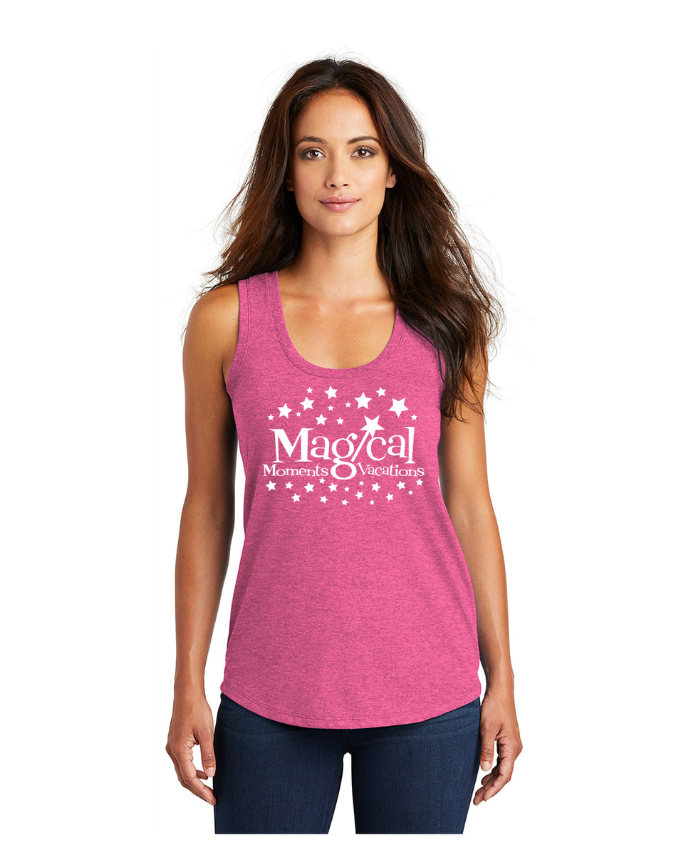 Magical Moments Vacations Ladies Racerback Tank Crossfreedom