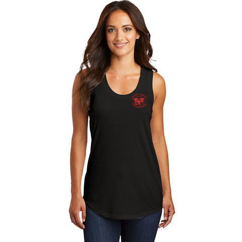 LASSEN COUNTY CATTLEWOMEN - District ® Women's Perfect Tri® Racerback Tank