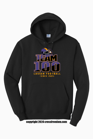 LHS FOOTBALL - HOODIE - TEAM 100