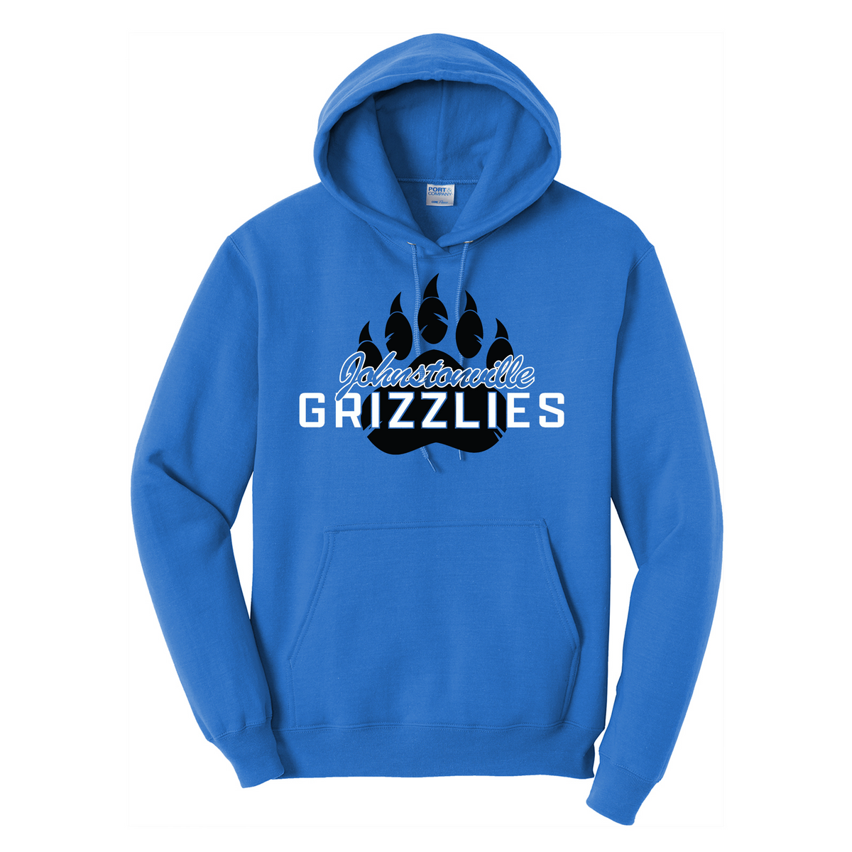 JOHNSTONVILLE GRIZZLIES - Hoodie - GRIZZLY PAW – CrossFreedom