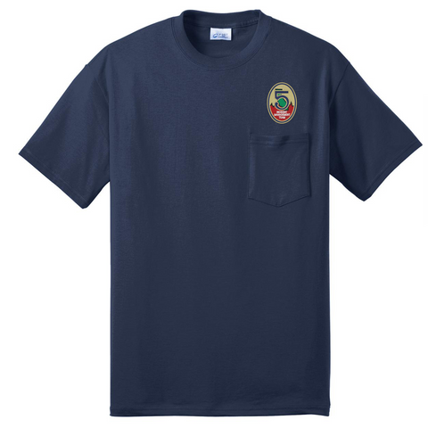 California Interagency Incident Management Team 5 - 8300  Gildan® - DryBlend® 50 Cotton/50 Poly Pocket T-Shirt